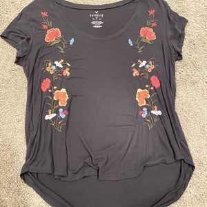 American eagle floral top